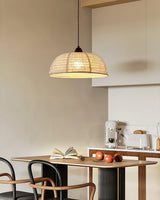 Wood and Fabric Series Pendant Lamp