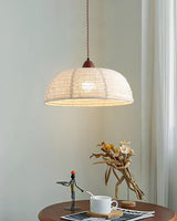 Wood and Fabric Series Pendant Lamp