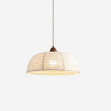 Wood and Fabric Series Pendant Lamp