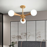 Wooden Nera Chandelier