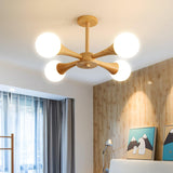 Wooden Nera Chandelier