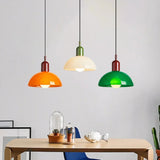 Aurora Colorful Bowl Pendant Light