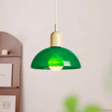 Aurora Colorful Bowl Pendant Light