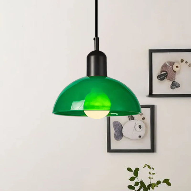 Aurora Colorful Bowl Pendant Light