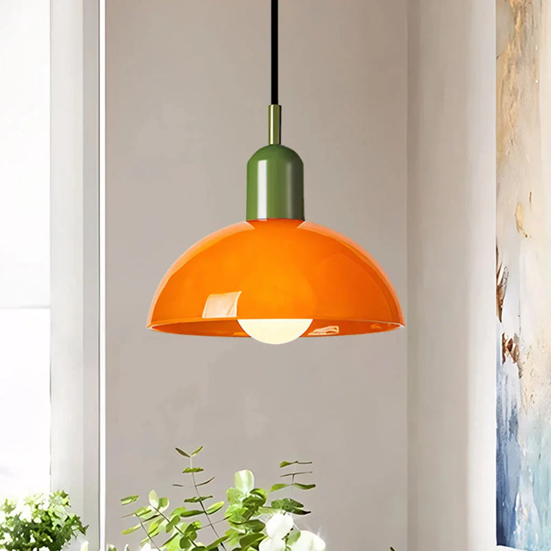 Aurora Colorful Bowl Pendant Light