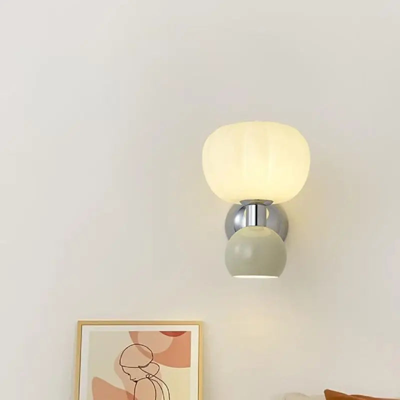 Modern led wall lamps cream