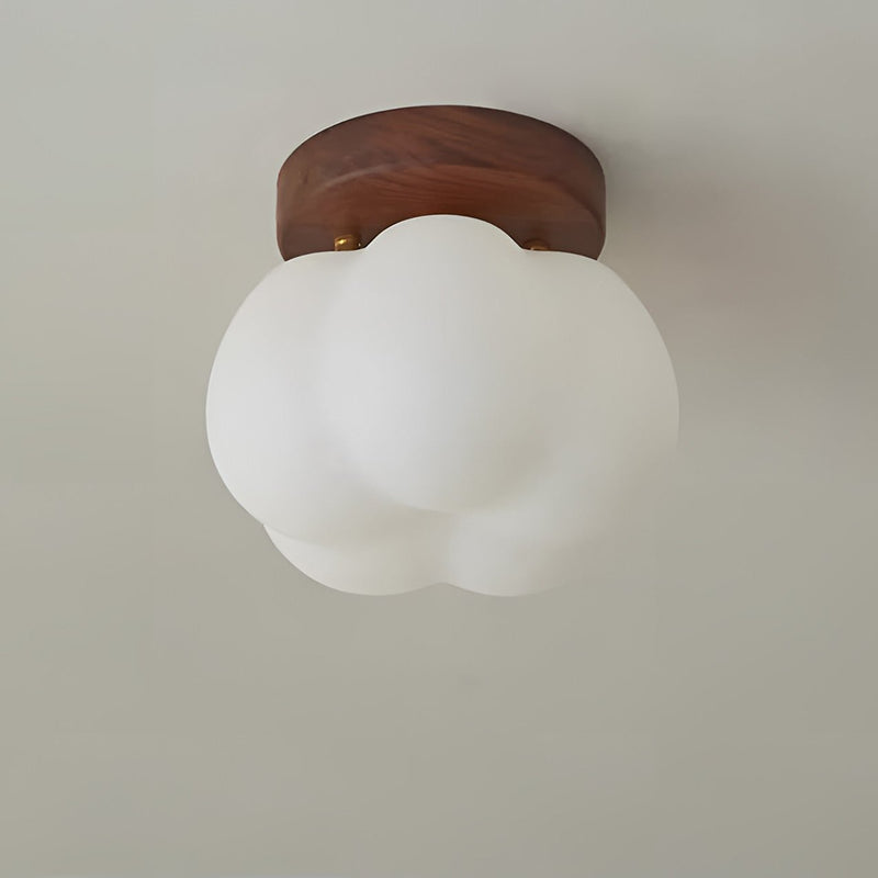 Pumpkin Flush Ceiling Lamp