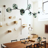 Bifurcation Bubble Glass Sputnik Chandelier