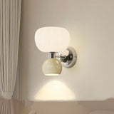 Modern led wall lamps cream