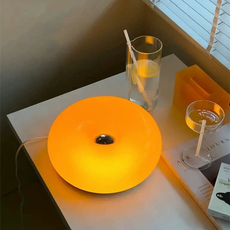 Bauhaus Donut Table/Wall Lamp