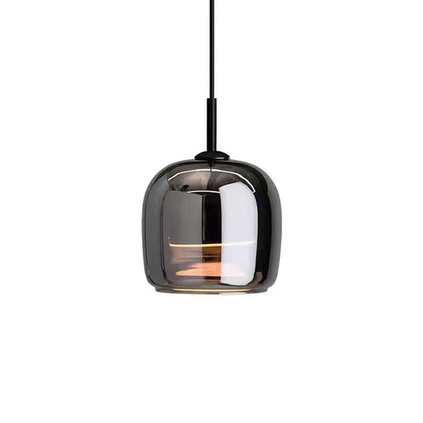 Nordic Black Glass Pendant Light