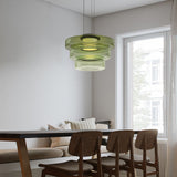 Glass Pendant Light In Bauhaus Style