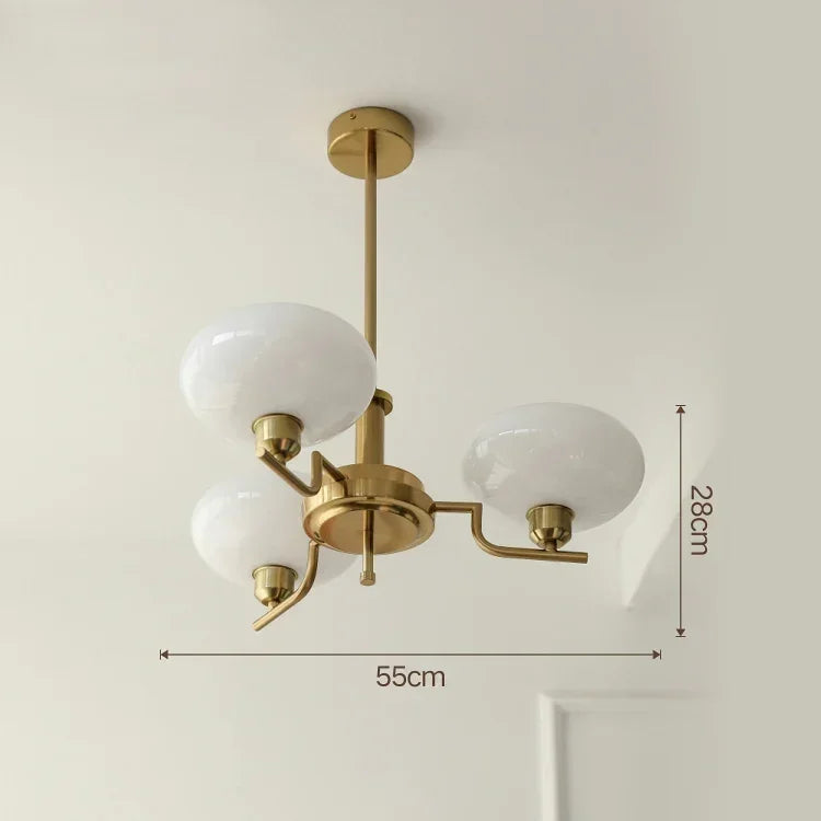 Medieval Bauhaus Ceiling Light