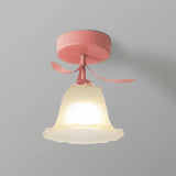 French Tiffany Simple Mini Flower Ceiling Light