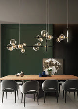 Glass Bubble Chandelier