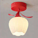 French Tiffany Simple Mini Flower Ceiling Light