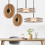 Cylinder glass pendant light