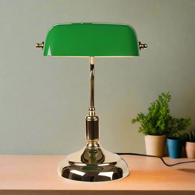 European Style Glass Table Lamp