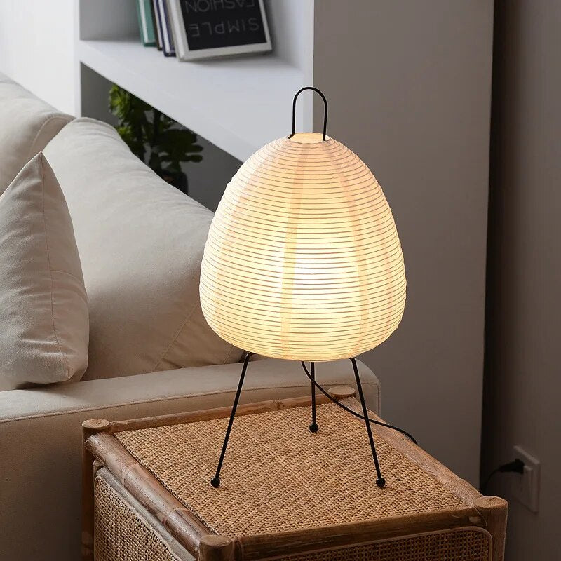 Japanese Lamp made of Rice Paper